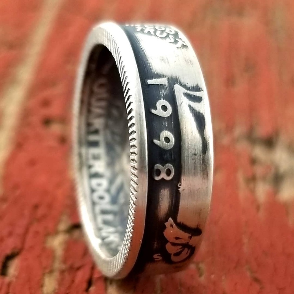 Silver 1992-1998 Washington Quarter Ring